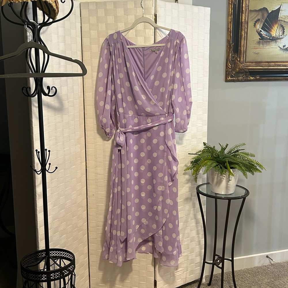 Lavender Polka Dot Spring/Summer Dress
